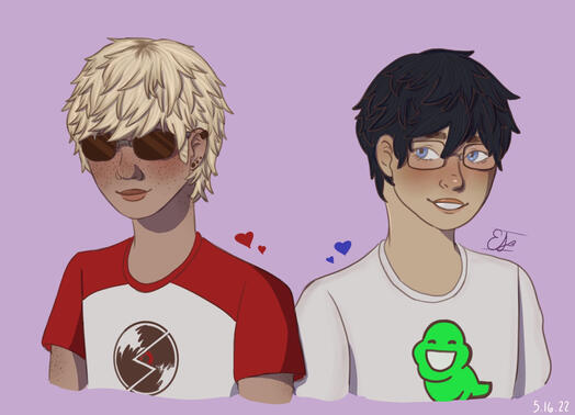 John &amp; Dave (Homestuck)